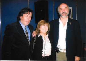 Con Edgardo Miller y Fanny Mandelbaum