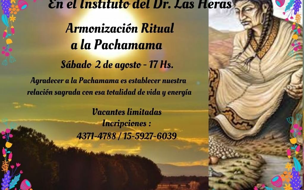 Armonización Ritual a la Pachamama