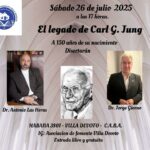El Legado de Carl G, Jung – a 150 años de su nacimiento. – sábado 26 de julio – a las 17 horas.