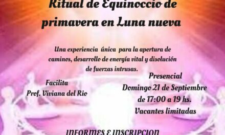ARMONIZACIÓN Ritual de Equinoccio de primavera en Luna nueva