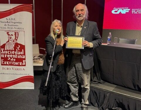Antonio Las Heras distinguido en la  50 Feria Internacional del Libro de Buenos Aires.
