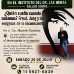¿Quien sueña cuando soñamos? Freud, Jung y los enigmas de lo inconsciente – Por el Lic Marcelo Eremian