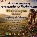 Armonización y ceremonia de la Pachamama